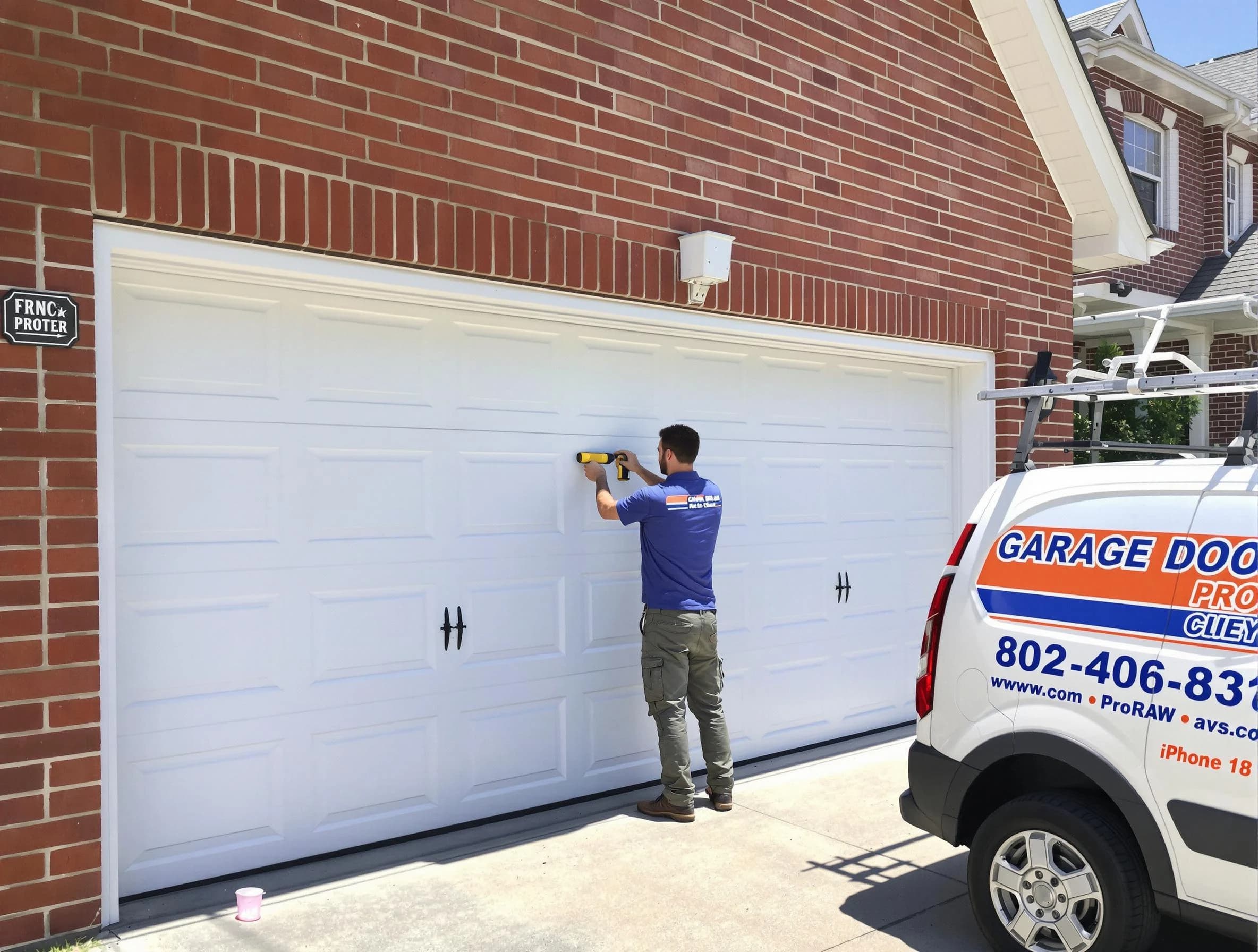 Local garage door repair service by Clanton Garage Door Repair in Clanton