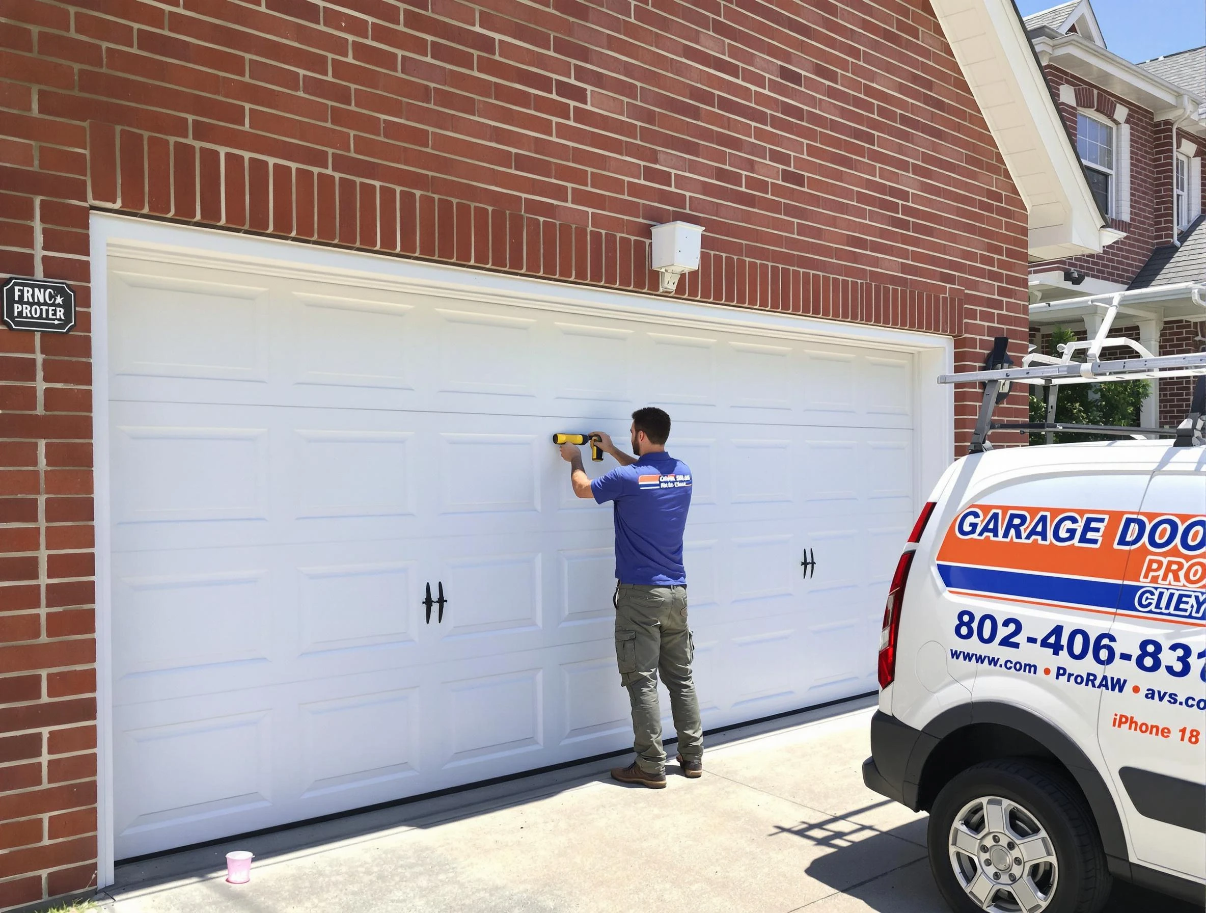 Local garage door repair service by Clanton Garage Door Repair in Clanton